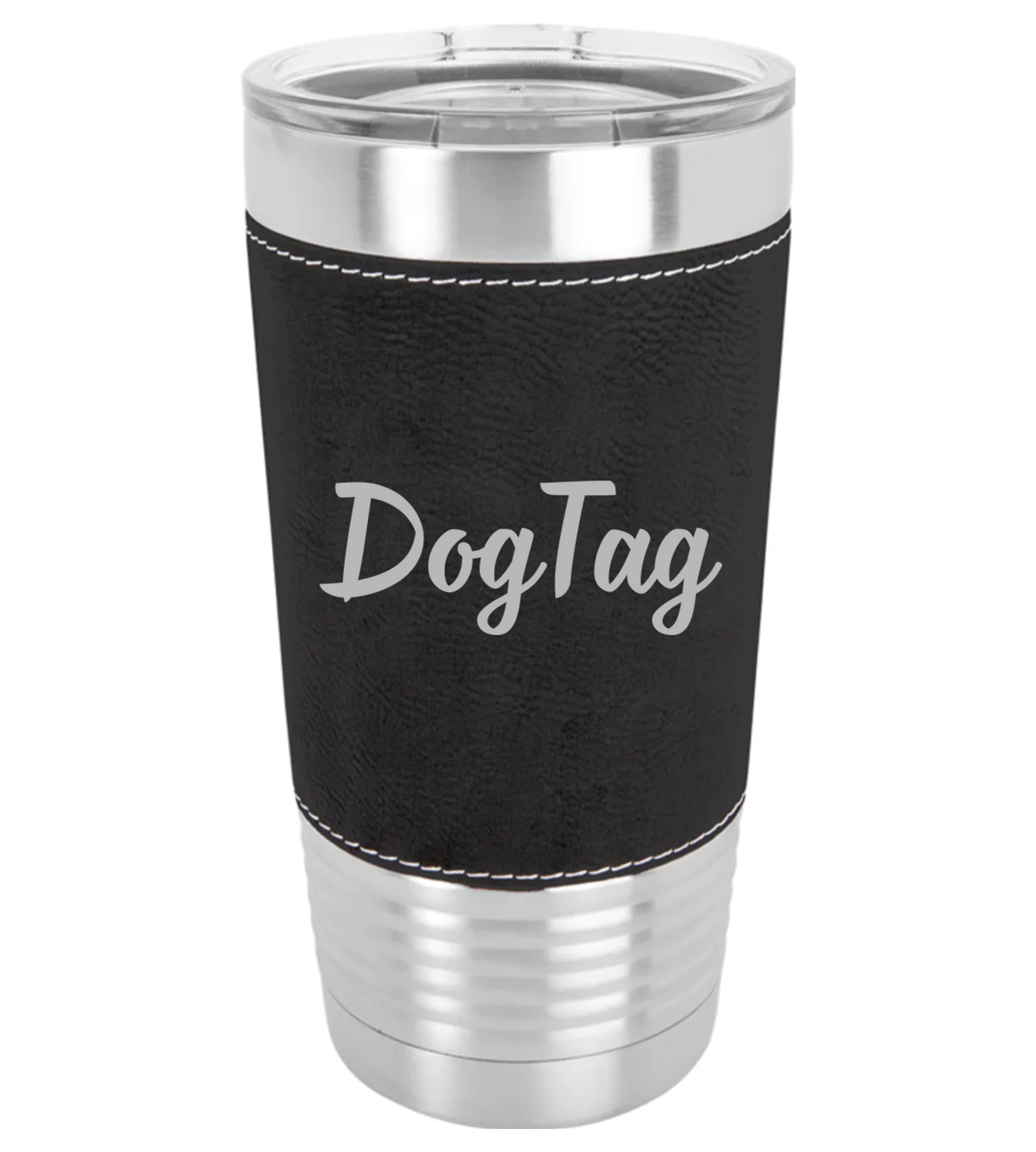 20 oz Leatherette Insulated Tumbler